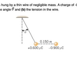 A small spherical insulator of mass