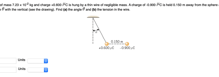 A small spherical insulator of mass