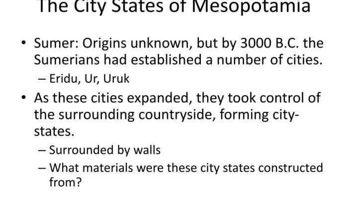 Great cities of mesopotamia answer key