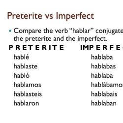 Elige el pretérito o el imperfecto para completar la historia